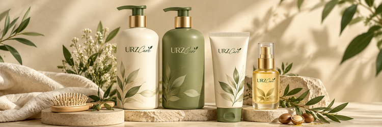 URZCare Hair Care collection banner